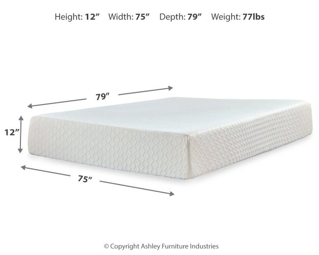 Chime 12 Inch Memory Foam Mattress in a Box - Alexander's Furniture (Blairsville, GA)