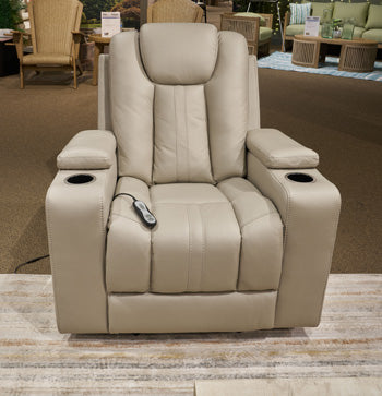 Elevate Edges Glider Recliner - Alexander's Furniture (Blairsville, GA)