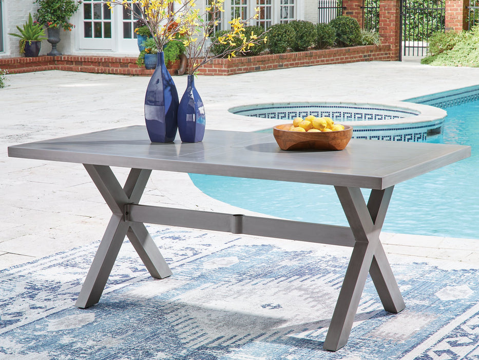 Half Moon Beach Outdoor Dining Table - Alexander's Furniture (Blairsville, GA)