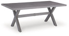 Half Moon Beach Outdoor Dining Table - Alexander's Furniture (Blairsville, GA)