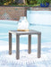 Half Moon Beach Outdoor End Table - Alexander's Furniture (Blairsville, GA)