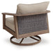 Harmony Headlands Outdoor Swivel Lounge with Cushion - Alexander's Furniture (Blairsville, GA)