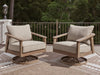 Harmony Headlands Outdoor Swivel Lounge with Cushion - Alexander's Furniture (Blairsville, GA)