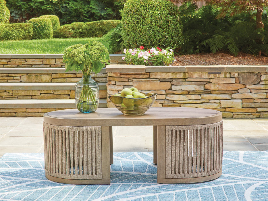 Serena Shores Outdoor Coffee Table - Alexander's Furniture (Blairsville, GA)