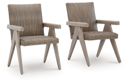 Cliff Trails Outdoor Arm Chair (Set of 2) - Alexander's Furniture (Blairsville, GA)