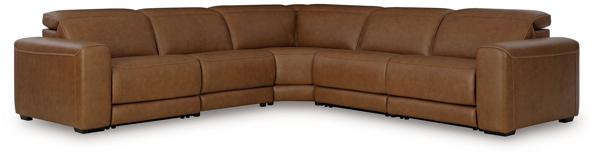 Magic Man 5-Piece Power Reclining Sectional - Alexander's Furniture (Blairsville, GA)