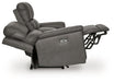Bleckley Power Reclining Loveseat with Console - Alexander's Furniture (Blairsville, GA)