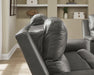 Bleckley Power Reclining Loveseat with Console - Alexander's Furniture (Blairsville, GA)