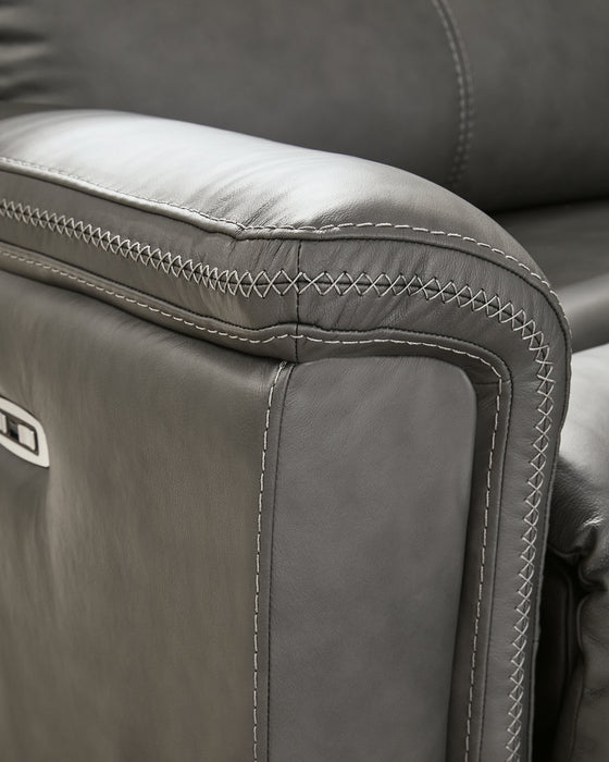 Bleckley Power Reclining Sectional - Alexander's Furniture (Blairsville, GA)