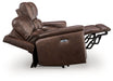 Bleckley Power Reclining Loveseat with Console - Alexander's Furniture (Blairsville, GA)