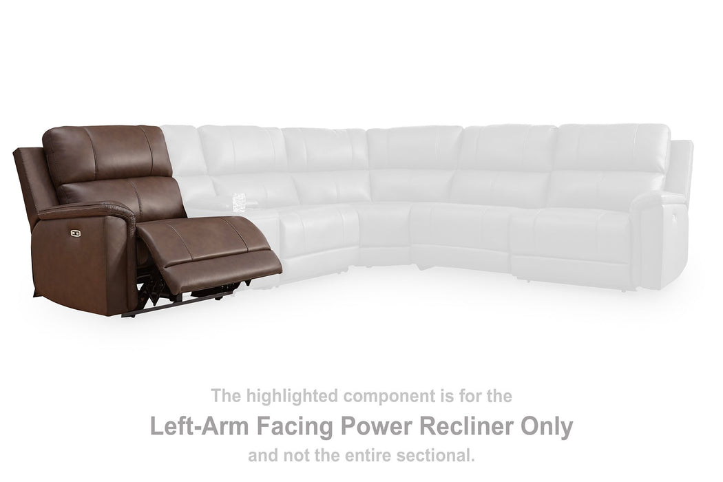 Bleckley Power Reclining Sectional - Alexander's Furniture (Blairsville, GA)