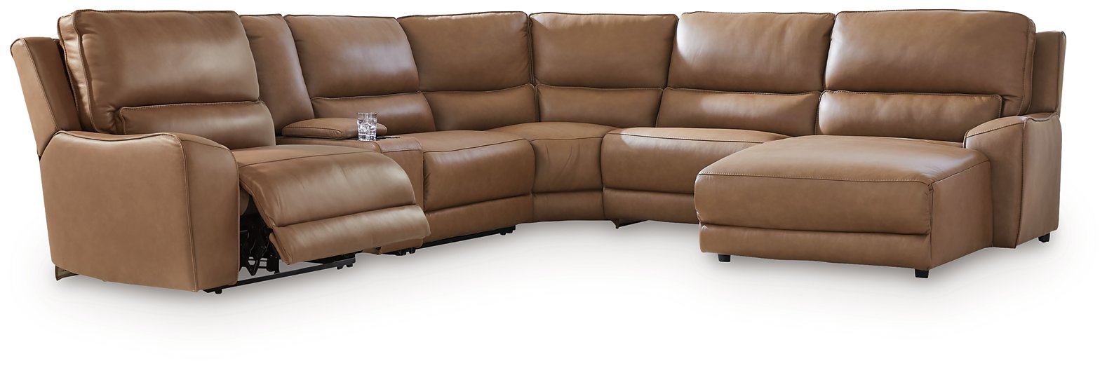 DeepWakes Power Reclining Sectional with Chaise - Alexander's Furniture (Blairsville, GA)