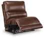 DeepWakes Reclining Sectional with Storage Console - Alexander's Furniture (Blairsville, GA)