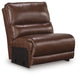 DeepWakes Reclining Sectional with Storage Console - Alexander's Furniture (Blairsville, GA)