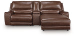 DeepWakes Power Reclining Sectional with Chaise - Alexander's Furniture (Blairsville, GA)