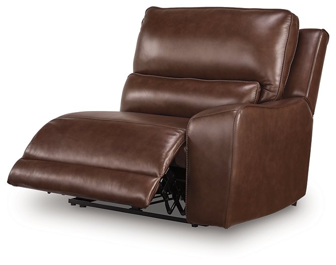 DeepWakes Power Reclining Sectional with Chaise - Alexander's Furniture (Blairsville, GA)