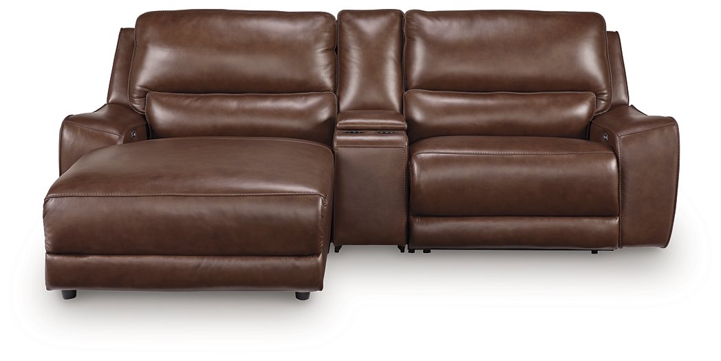 DeepWakes Power Reclining Sectional with Chaise - Alexander's Furniture (Blairsville, GA)