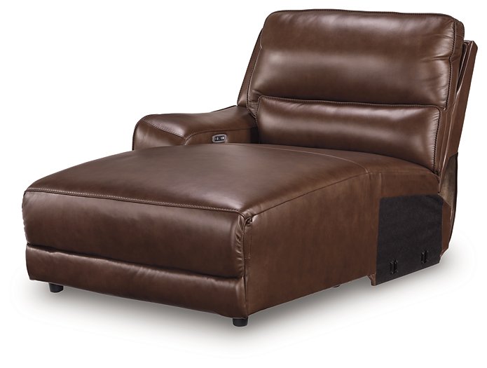 DeepWakes Power Reclining Sectional with Chaise - Alexander's Furniture (Blairsville, GA)