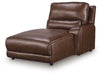 DeepWakes Reclining Sofa Chaise - Alexander's Furniture (Blairsville, GA)