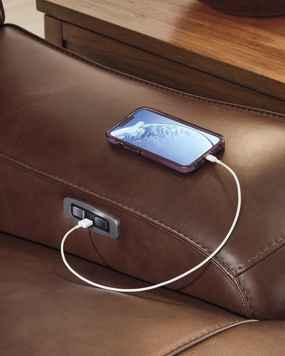 DeepWakes Reclining Sofa Chaise - Alexander's Furniture (Blairsville, GA)